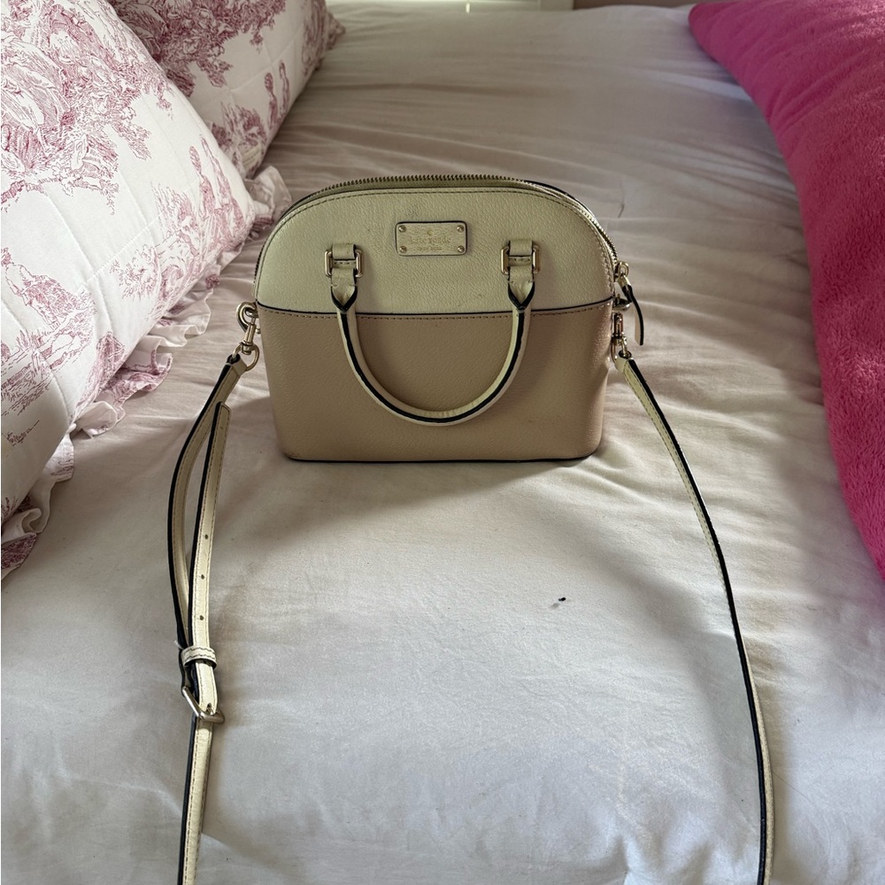 Kate Spade Gold Crossbody Bag